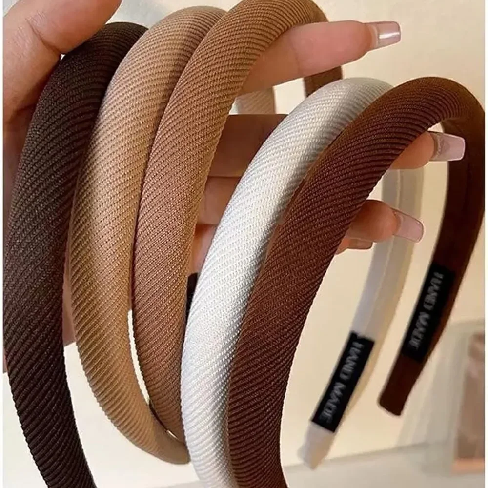5pc Headband Set Neutral  - Picture 5 of 5